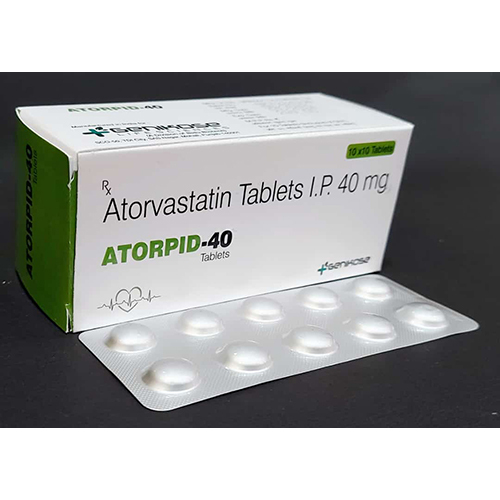 Atorpid-40 Tablets - Drug Type: General Medicines