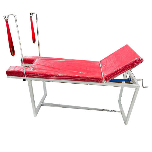 Surgical Examination Table - Color: Red