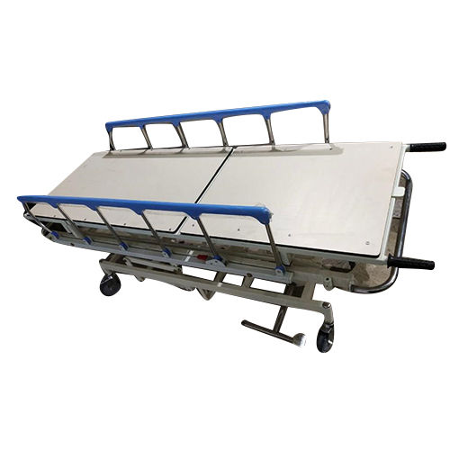 Adjustable Hospital Bed - Color: Silver