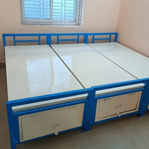 ICU Hospital Bed With Storage Cabinet