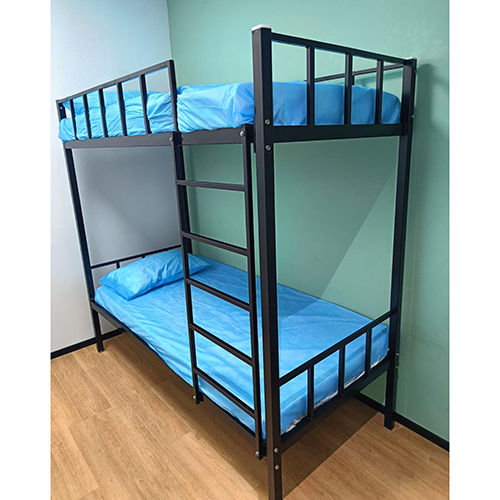 Kids Single Metal Bunk Bed - Assembly: No Assembly Required