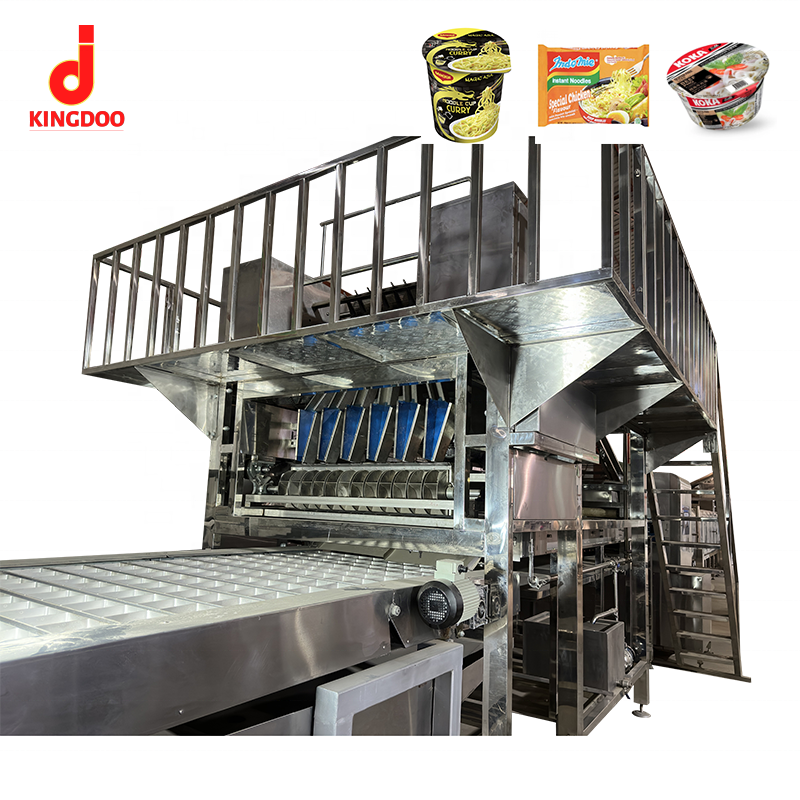 High-Efficiency Commercial Instant Noodle Frying Equipment For Restaurants - Capacity: 250 Pcs/Min