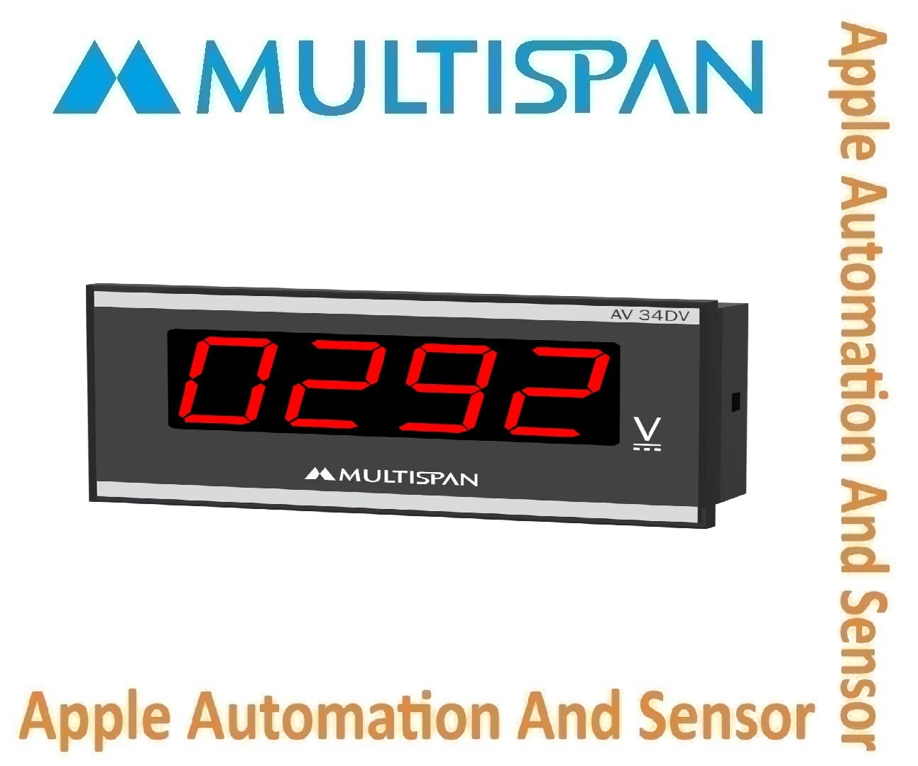 Av-24dv Multispan Digital Dc Volt Meter