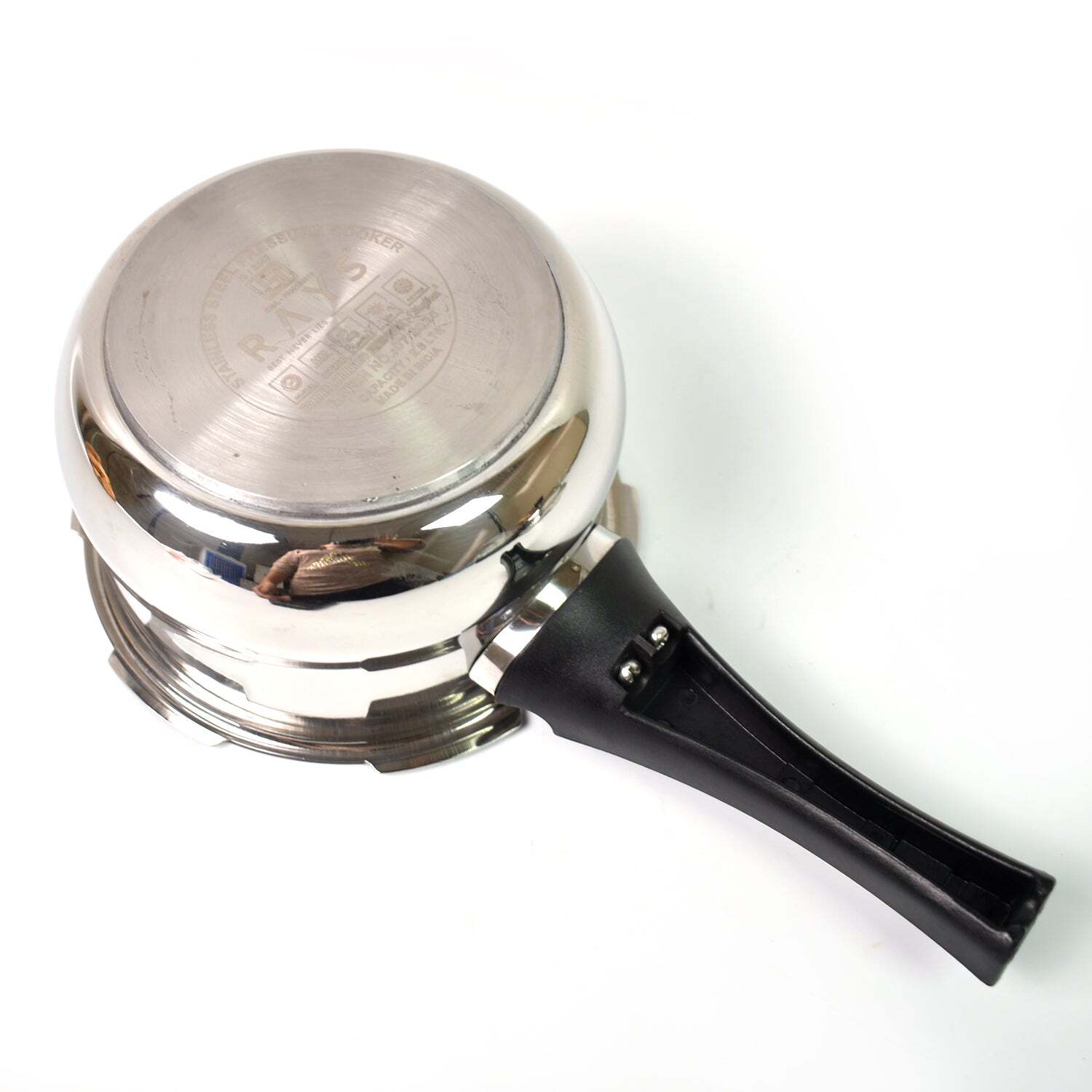 Stainless Steel Rays Fusion Pressure Cookers With Outer