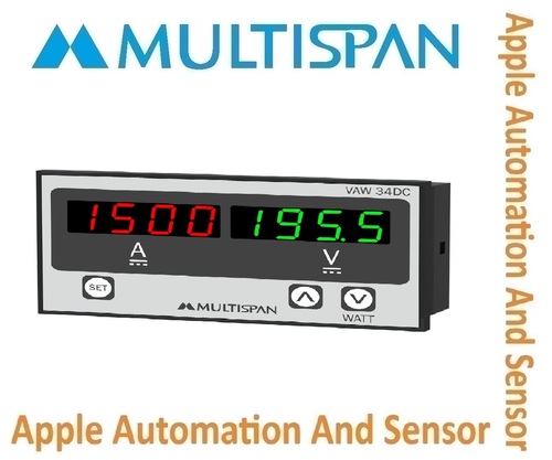 VAW-34DC Multispan Digital Dc Amp and Volt Meter
