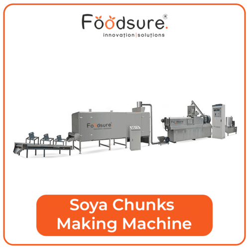 Soya chunks processing machine