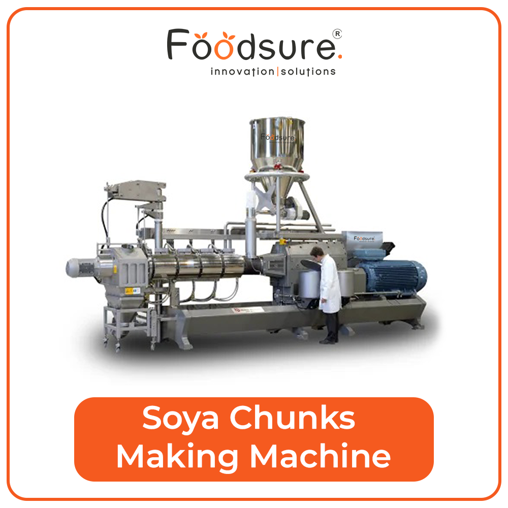 Soya Chunks Processing Machine