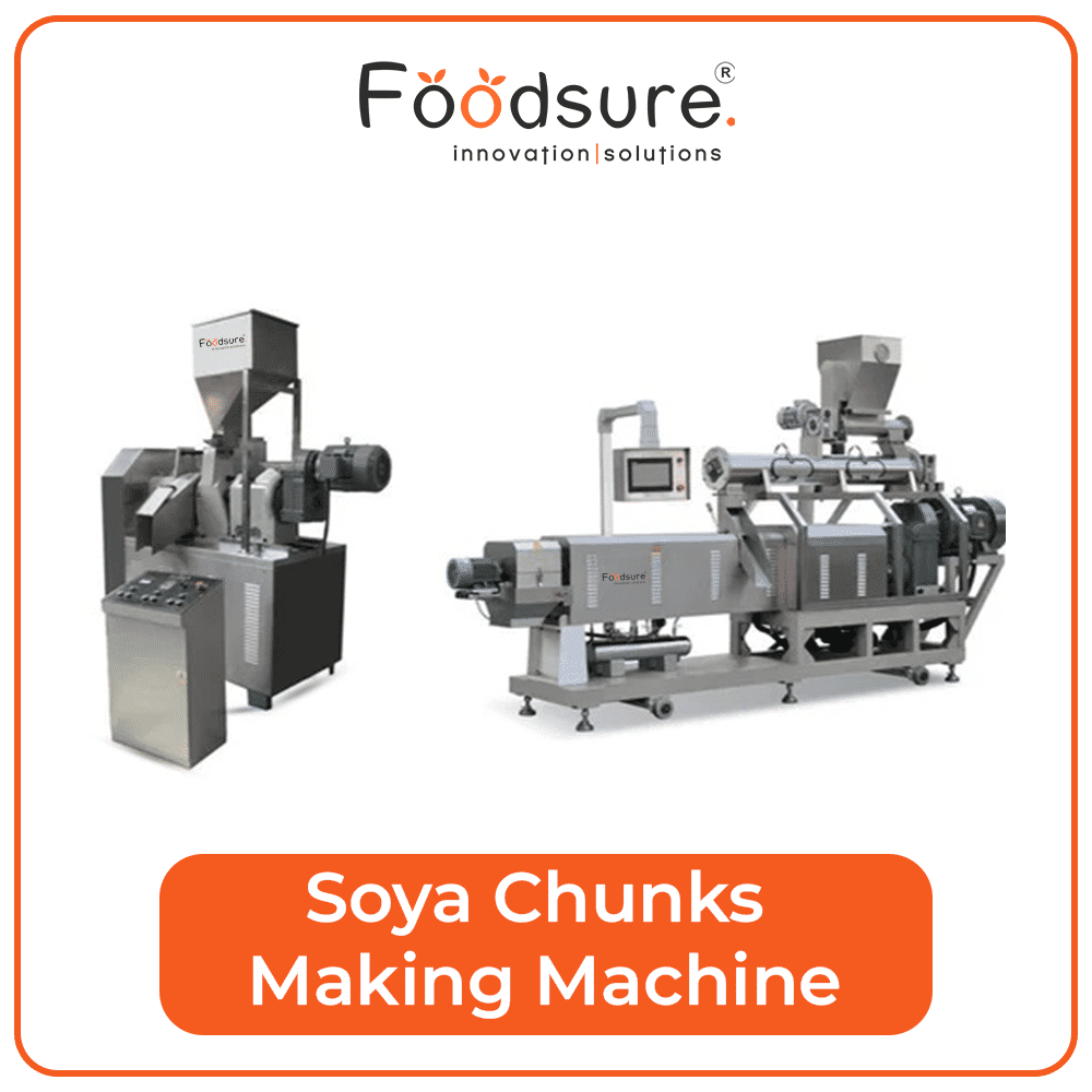 Soya chunks processing machine