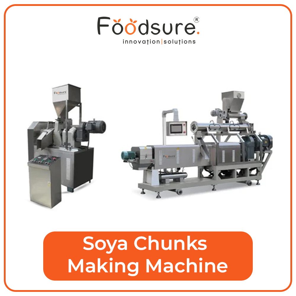 Soya Chunks Processing Machine