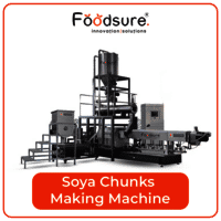 Soya chunks processing machine