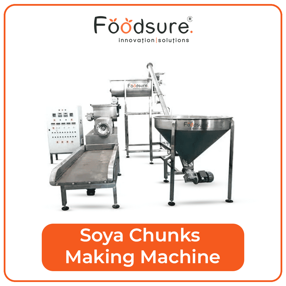 Soya chunks processing machine