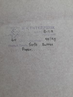 Soft Butter Paper