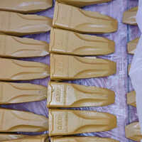 Excavator Bucket Tooth Point - Color: Brown