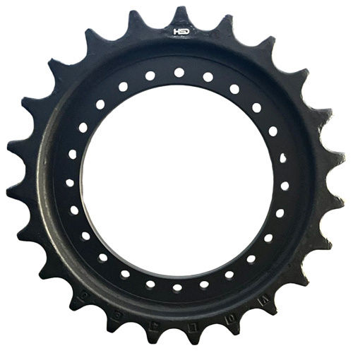 Excavator Chain Sprocket - Color: Silver