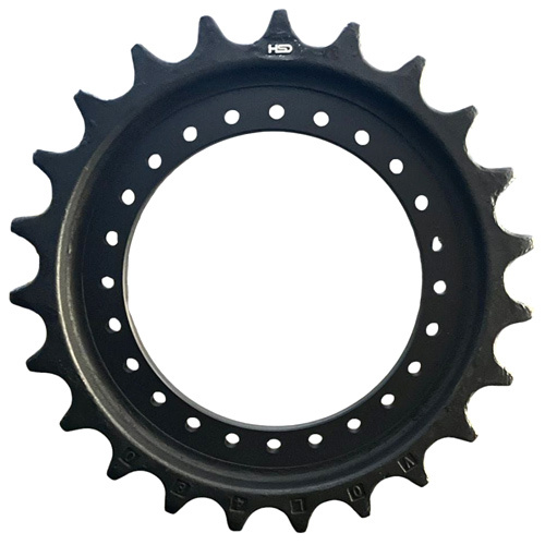 Excavator Heavy Chain Sprocket - Color: Silver