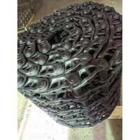 Excavator Track Link Chain Assembly - Color: Black