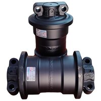 Excavator Track Roller - Stainless Steel, Black | High Efficiency, Semi Automatic, General Use