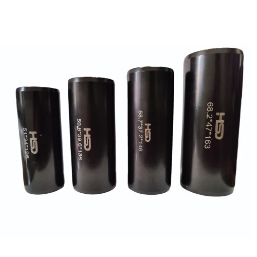 Track Bush - Mild Steel, Black Color | Industrial Component for Moving Part Support with Warranty