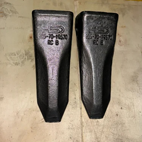Pc200rc Tooth Point - High-quality Alloy Steel, Black Finish For Excavator Buckets | Durable, Heavy-duty, Suitable For Industrial Applications, Warranty Included