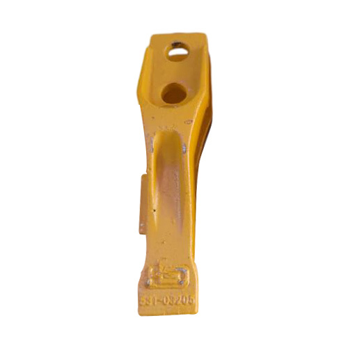 JCB Yellow Bucket Teeth - High-Quality Material Semi-Automatic Control System Striking Yellow Color | Ideal for General Use in Heavy-Duty Applications