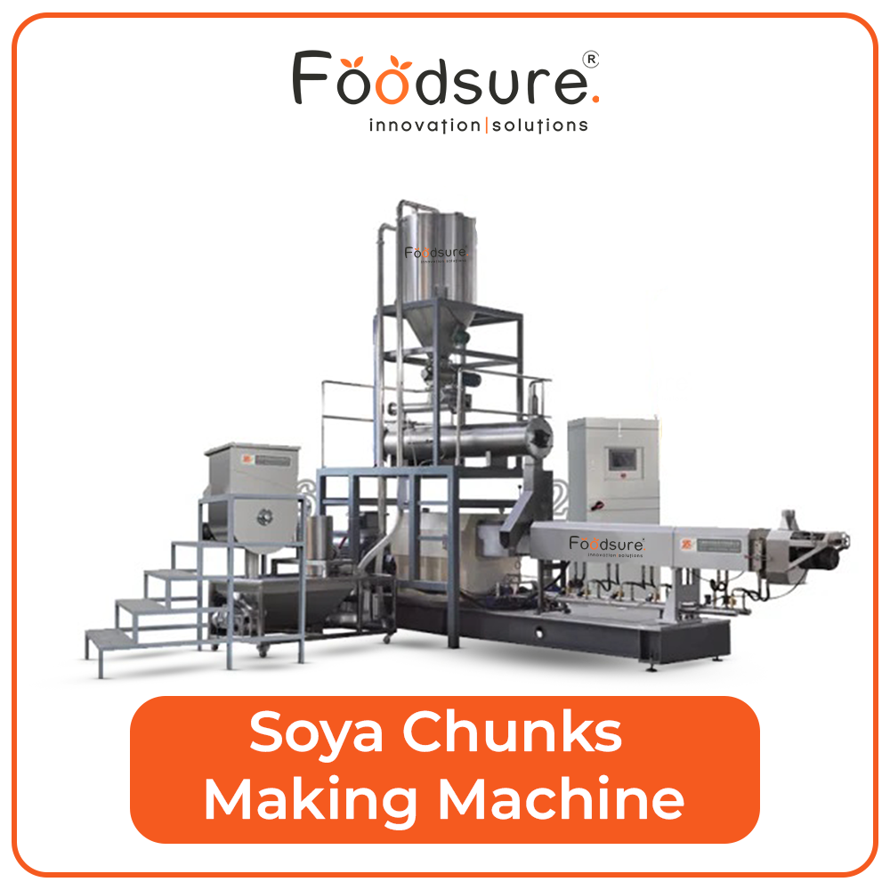 Automatic Soya Chunks Making Machine - Capacity: Upto 500 Kg Kg/hr