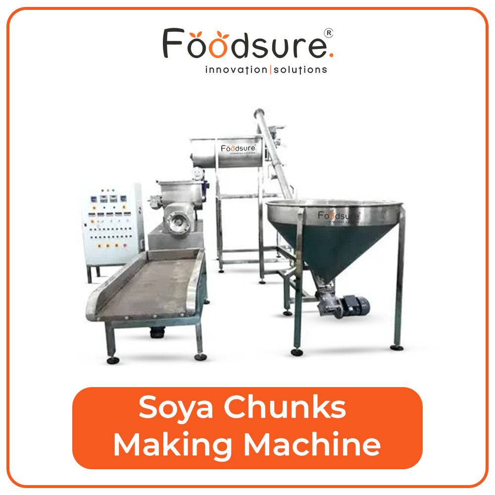 Automatic Soya Chunks Making Machine - Capacity: Upto 500 Kg Kg/hr