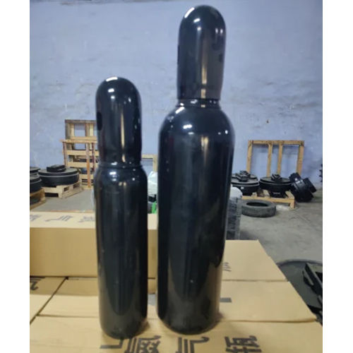 Nitrogen Gas Cylinder - Color: Black