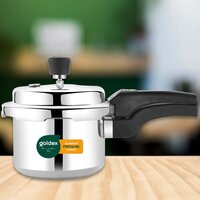 Aluminium Classic Goldex Pressure Cookers With Outer Lids