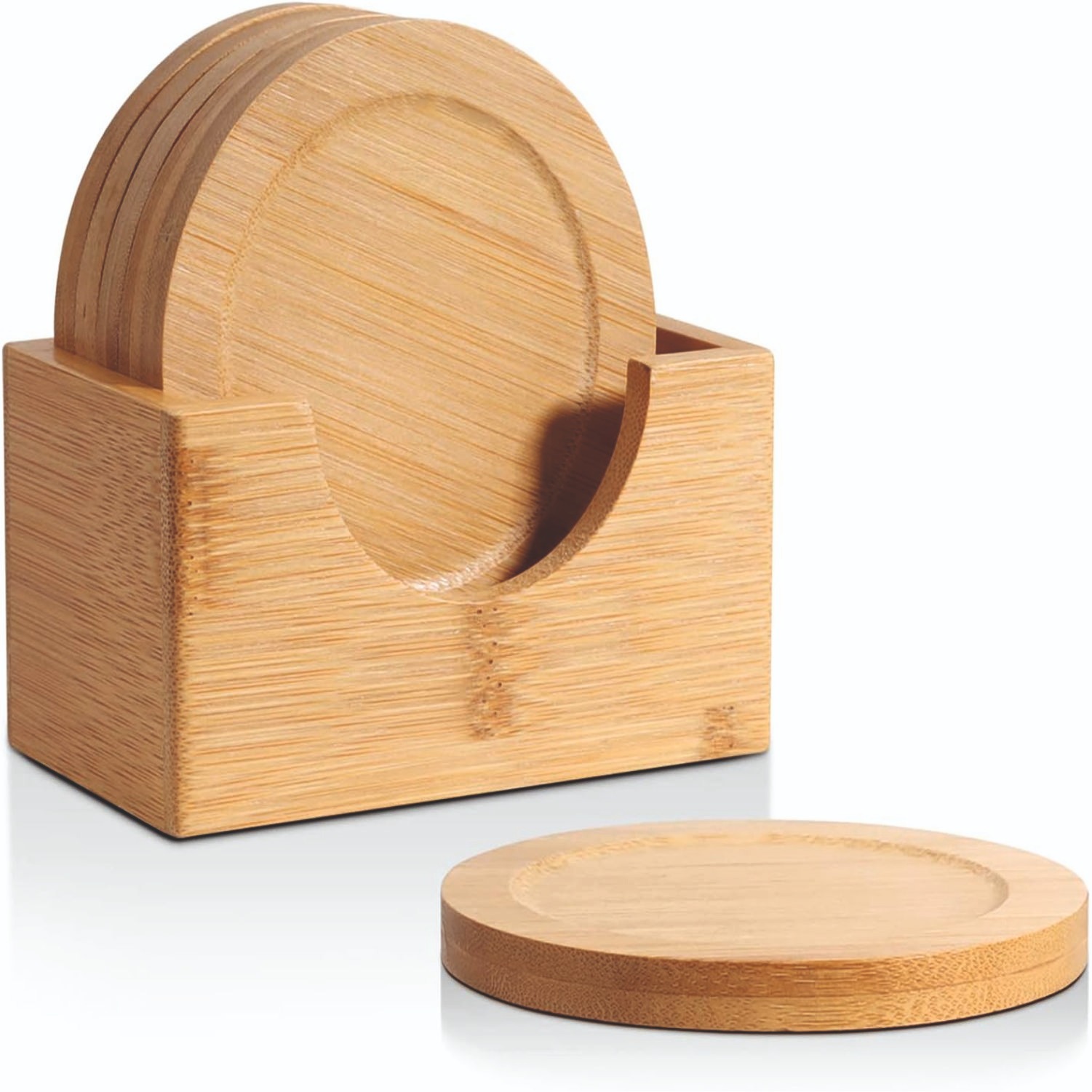 wooden coster set