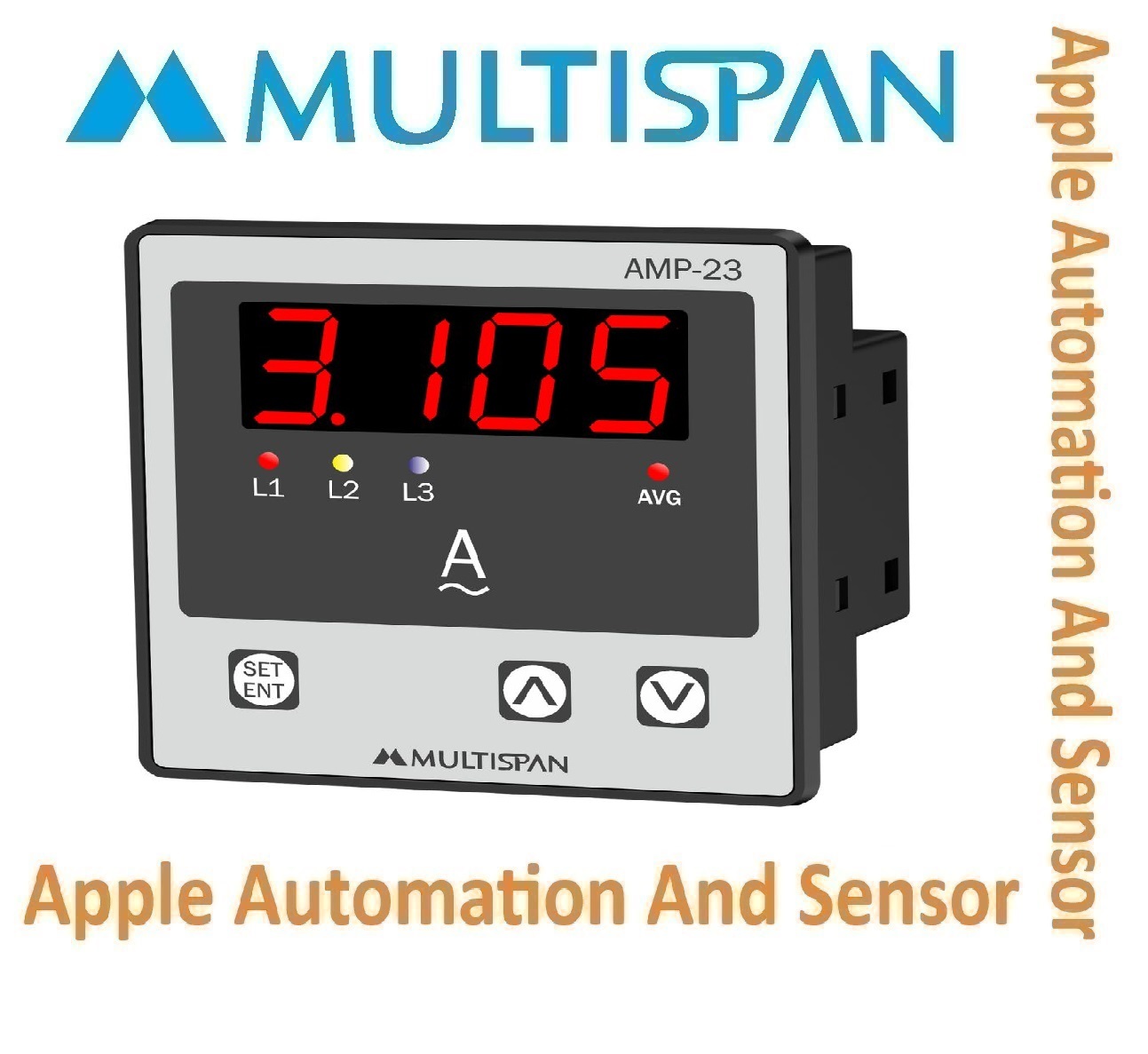 Multispan three  phase energy and power metres