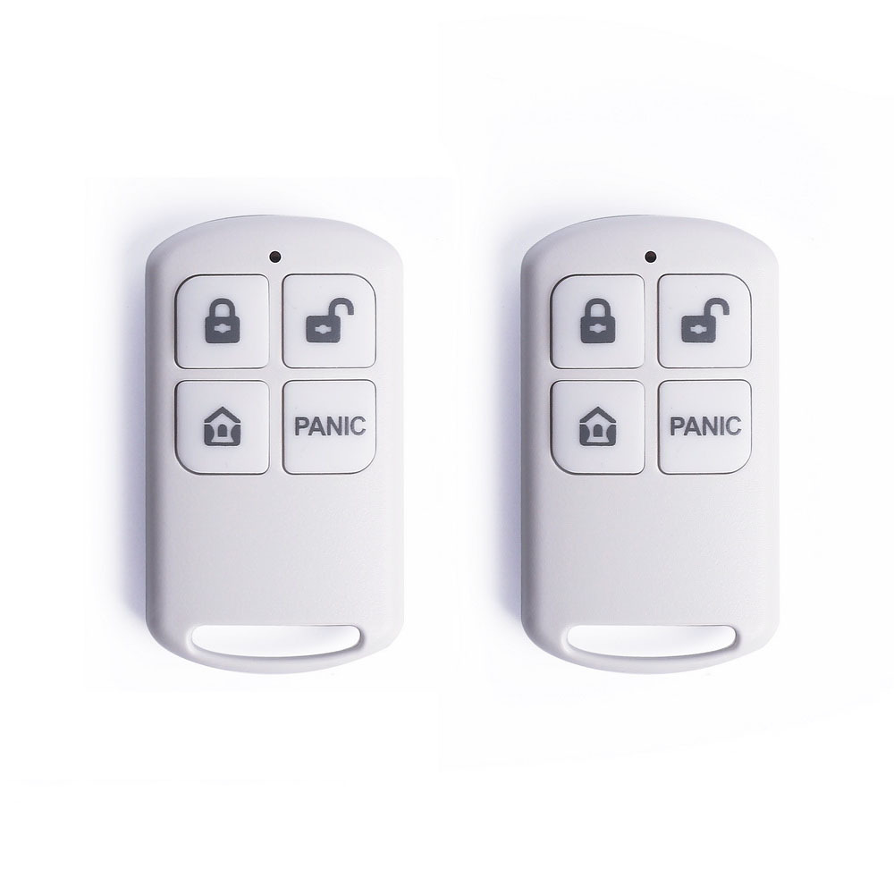 Wireless Anti-theft Security System - Battery-operated, White Plastic, Wi-fi & Zigbee Connectivity | Loud Siren, Real-time Mobile Alerts, Smart Home Integration