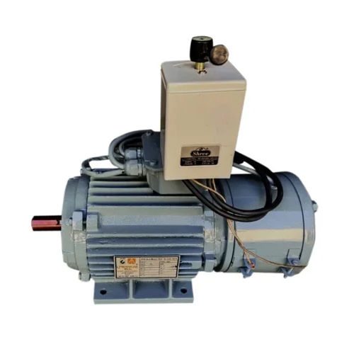 Single Phase Brake Motor - Color: Grey