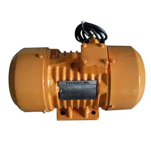 5Hp Electric Vibro Motor - Color: Yellow