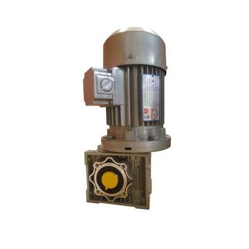 Three Phase Aluminum Gear Motor - Color: Grey