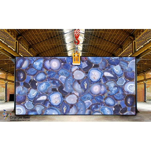 ग्रे अगेट gigantesque स्लेब