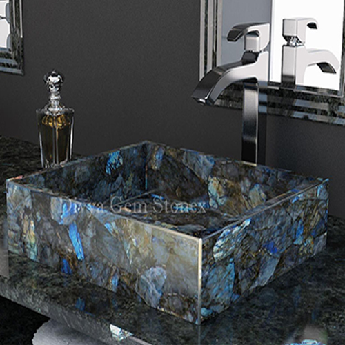 लैब्राडोराइट वॉश बेसिन