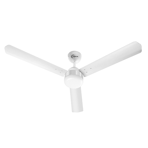 White Bldc Ceiling Fan - Blade Material: Ms