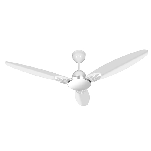 Senorita Royal Grey Ceiling Fan - Mild Steel, 1200 MM Size, 370 RPM | 5 Star Energy Efficiency, Adjustable Speed, Elegant Design