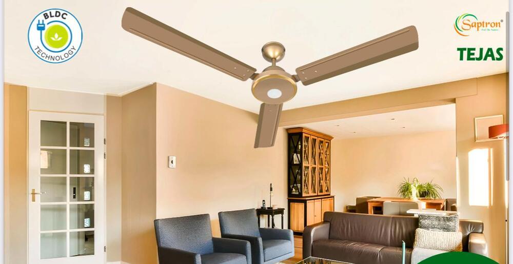 Tejas Bldc Ceiling Fan - Color: Golden