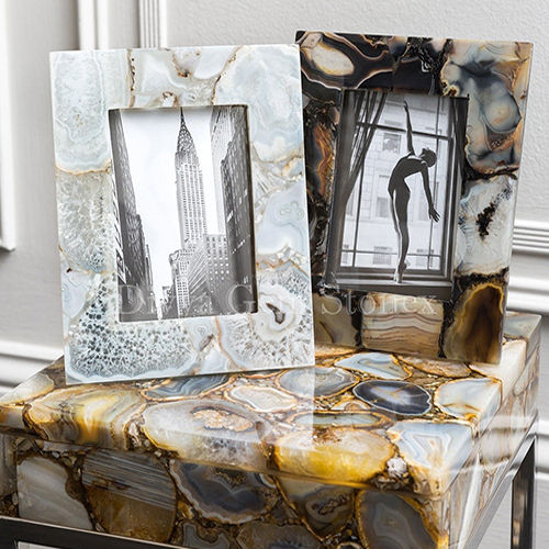 Agate Photo Frames