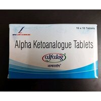 Alfalog Tablet - Nutritional Supplement For Chronic Kidney Disease , Reduces Blood Urea Levels And Delays Dialysis Requirement