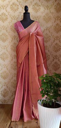 crush tissue sarees