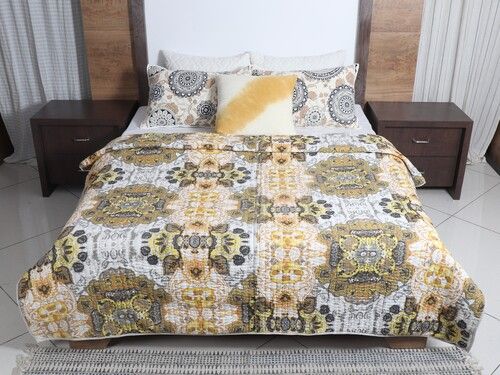 New Cotton Paisely Print Quilts