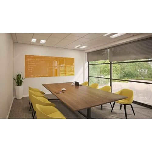 Yellow Glass Writing Board