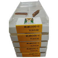Mgmn 200 G Yc 6530 - Carbide Insert, Different Sizes Available, Brown Color, Ideal For Cnc Machines, Industrial Usage, Warranty Included