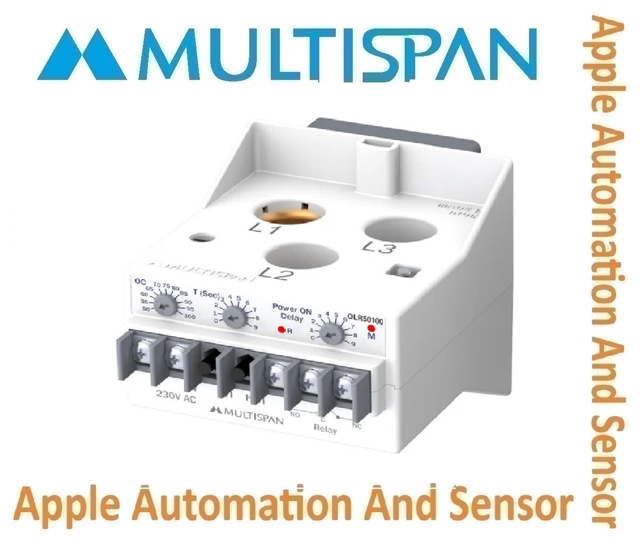Multispan three  phase energy and power metres