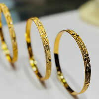 Glorious Designer Gold Plated Bangles