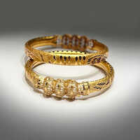 Brass Gold Plated Kaada Set