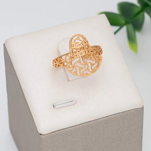 Designer Gold Plated Ring
