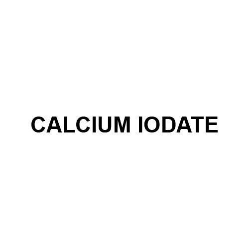 Calcium Iodate - Structural Formula: Ca(Io3)2